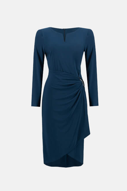 Jersey Wrap Front Dress Style 233131. Nightfall. 6