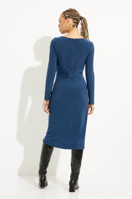 Jersey Wrap Front Dress Style 233131. Nightfall. 2
