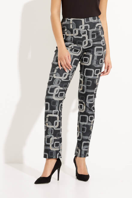Abstract Motif Pants Style 233163