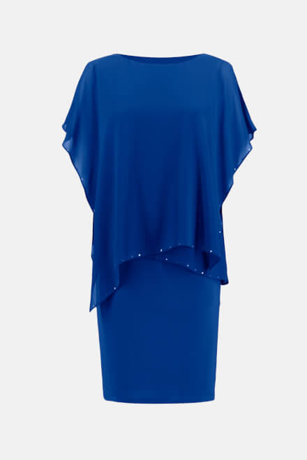 Lace Cardi Dress Style 233757. Royal Sapphire 163. 6