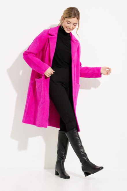 Quilted Detail Coat Style 233951. Opulence. 8