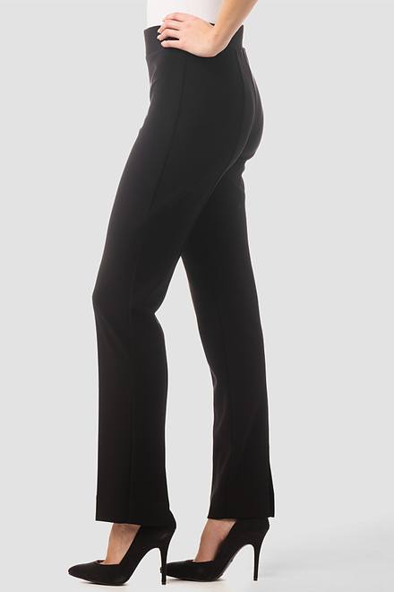 Contour Waistband Slim Pants Style 143105. Black. 7