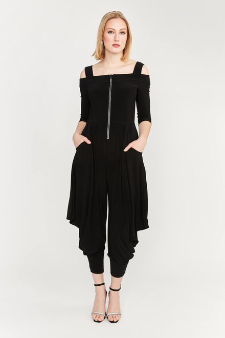 Knit Jumpsuit Style 176080. Black