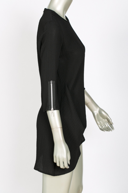 Joseph Ribkoff tunic style 143508. Black. 2