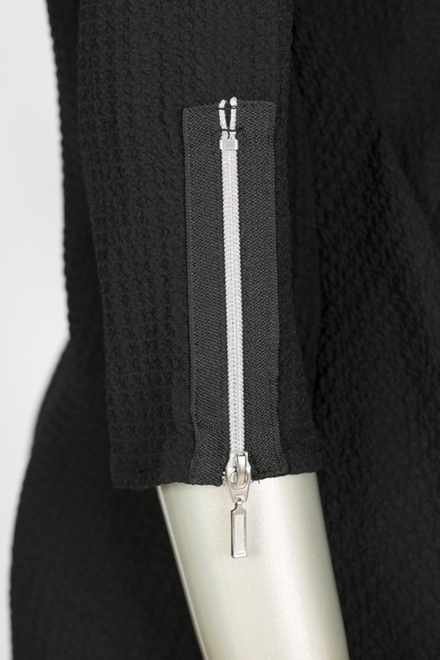 Joseph Ribkoff tunic style 143508. Black. 4