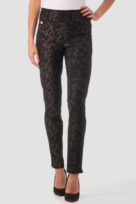 Joseph Ribkoff pantalon style 143826. Or/noir