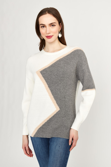 Alison Sheri Colour-Blocked Knit Sweater Style A42077