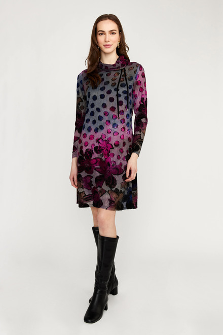 Alison Sheri Cowl Neck Mini Dress Style A42148. As sample