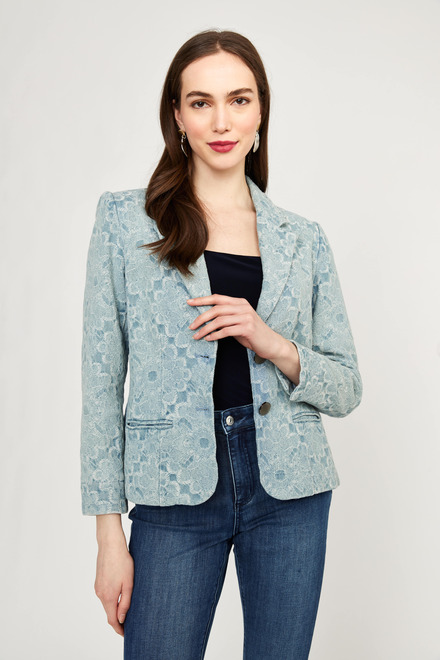 Alison Sheri Floral Pattern Jacket Style A42360