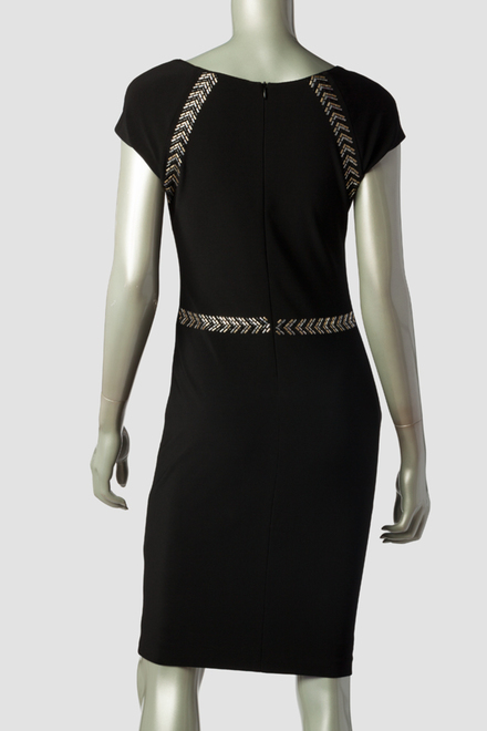 Joseph Ribkoff dress style 144006. Black. 2