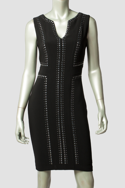 Joseph Ribkoff dress style 144009. Black