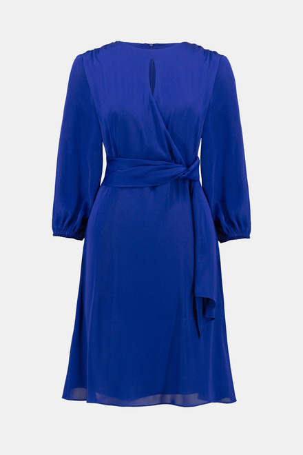 Keyhole Neck Dress Style 234127. Royal Sapphire 163. 5