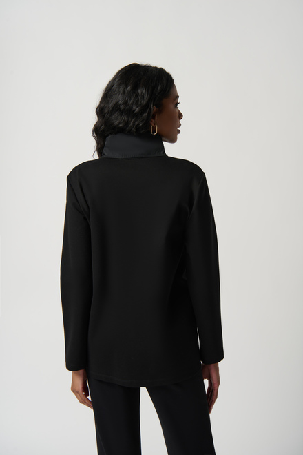 Half-Zip Pullover Style 234184. Black. 2