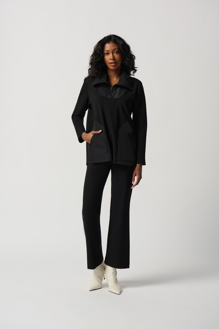 Half-Zip Pullover Style 234184. Black. 5
