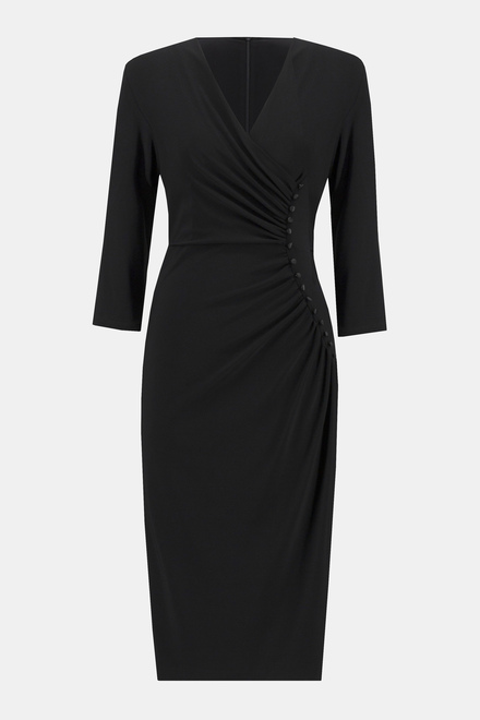 Pencil sheath dress Style 234272. Black. 5