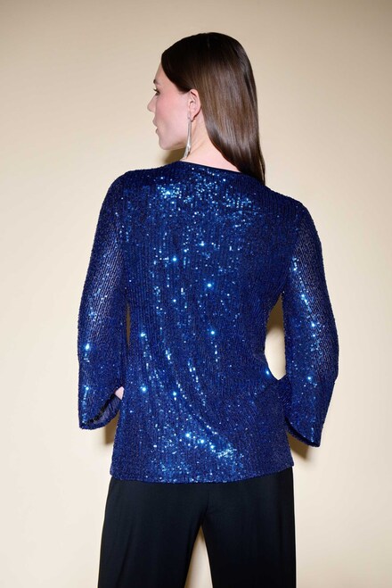 Sequin Top Style 234701. Navy/royal. 4