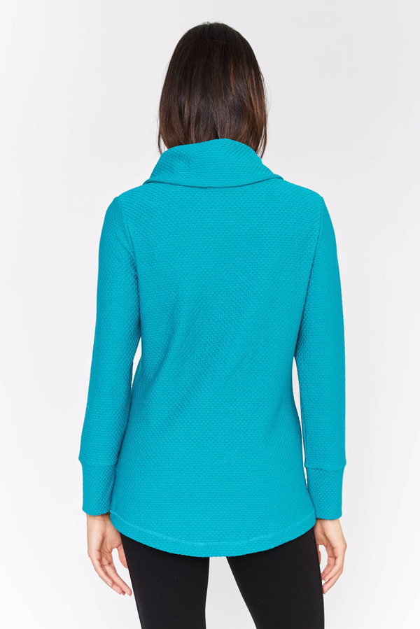 Shawl Collar Sweater Style 73214 | 1ère Avenue
