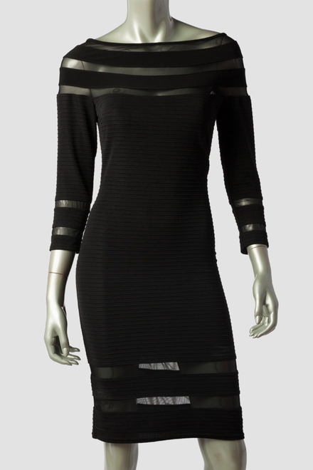 Joseph Ribkoff dress style 144500. Black