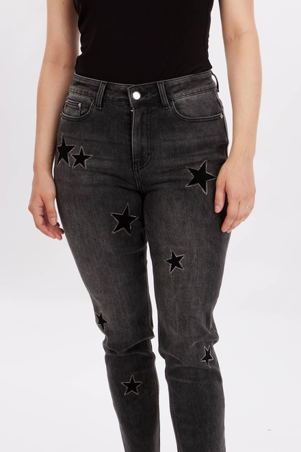 Star Detail Jeans Style 234134U. Charco. 3
