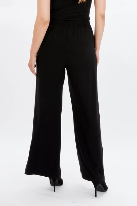 Sequin Cuff Pants Style 234282. Black. 2
