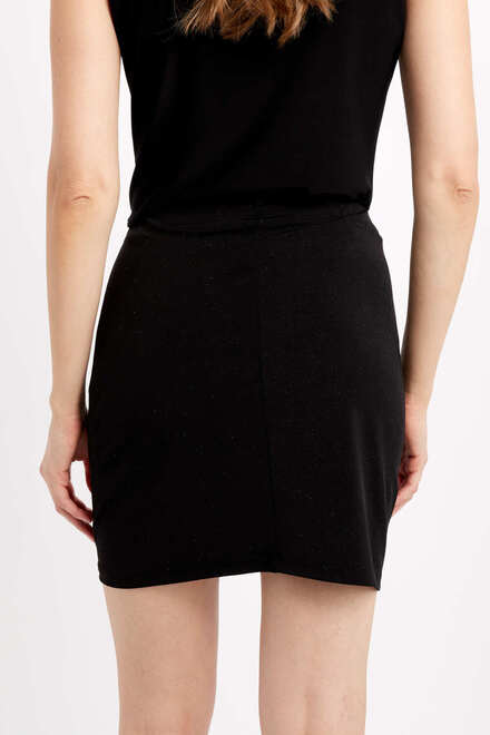 Mini Skirt, Sparkle Style 	2641SJ. Black Sparkle. 4