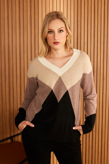Argyle Design Sweater Style A2312