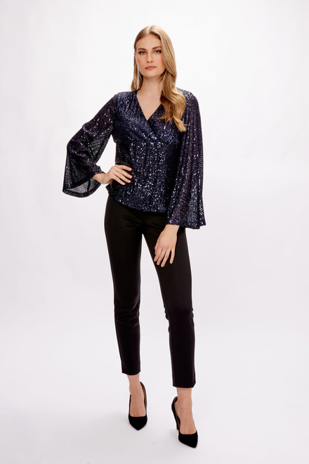 All-Over Sequin Top Style 234231. Midnight Blue/midnight Blue. 3