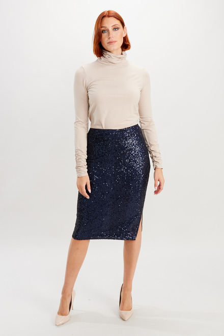 Sequin pencil skirt Style 234259