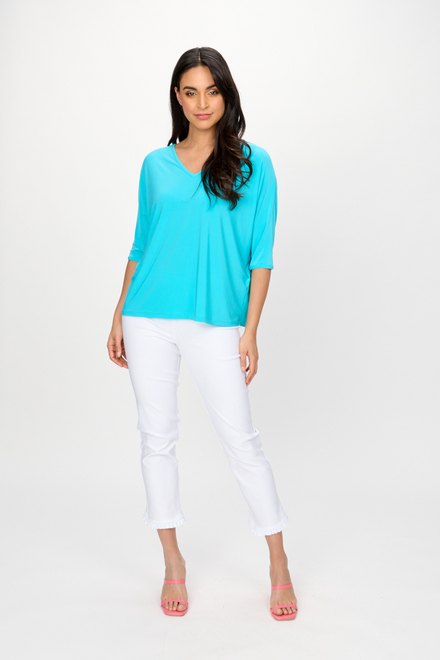 Oversized Bat Wing Sleeve Top Style 241044. Seaview. 4