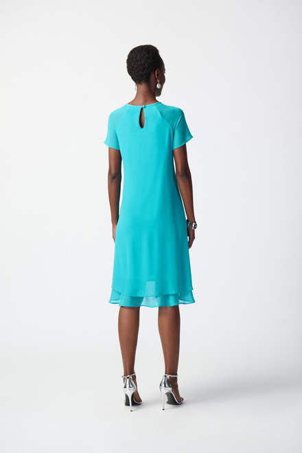 Ruffle Detail T-Shirt Dress Style 241084. Seaview. 4