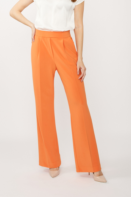 Pleated &amp; Tailored Pants Style 241095. Mandarin. 2