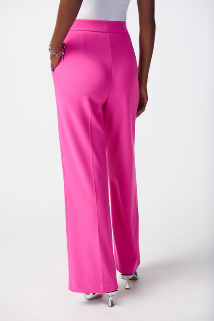 Pleated &amp; Tailored Pants Style 241095. Ultra Pink. 5