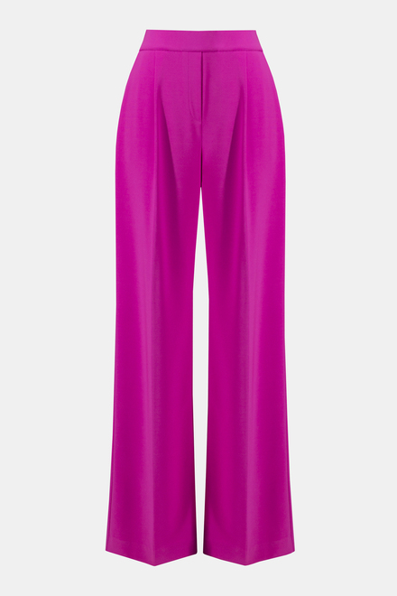 Pleated &amp; Tailored Pants Style 241095. Ultra Pink. 9