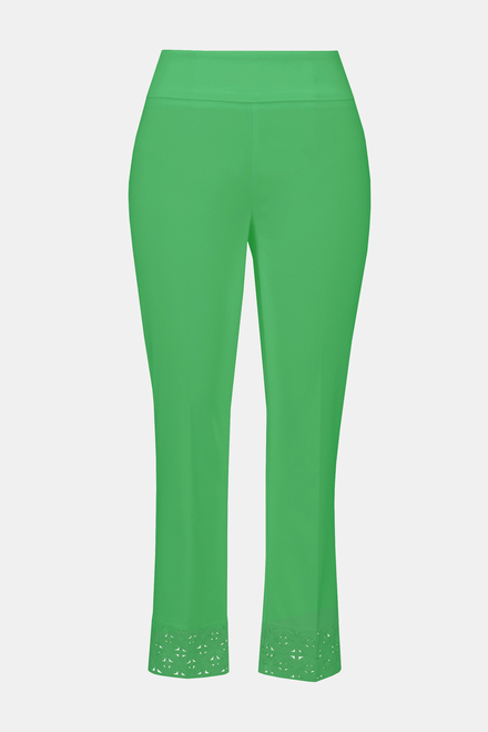 Stretch Detail Lace Pant Style 241102. Island Green. 5