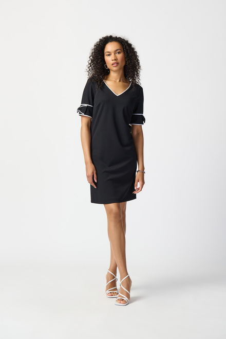 Bow Detail T-Shirt Dress Style 241130
