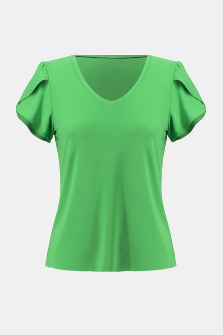 Tulip Sleeve T-Shirt Style 241179. Island Green. 5