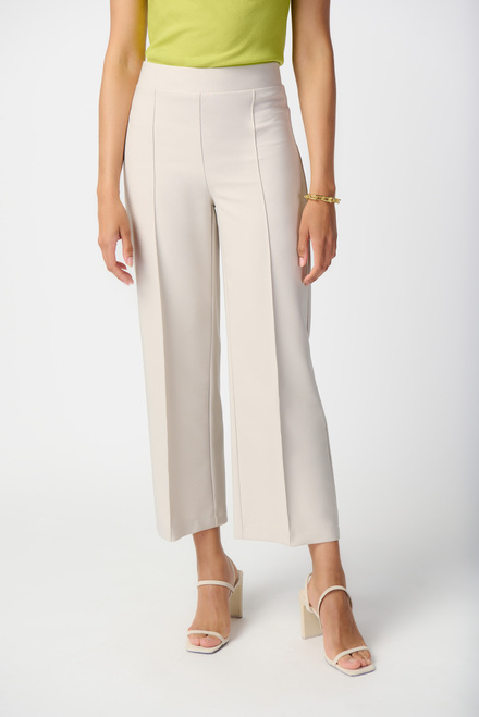 Seam Detail Cropped Pants Style 241185. Moonstone. 2