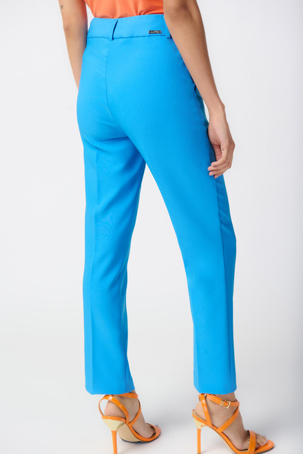 Stretch Slim-Fit Pants Style 241188. French Blue. 2