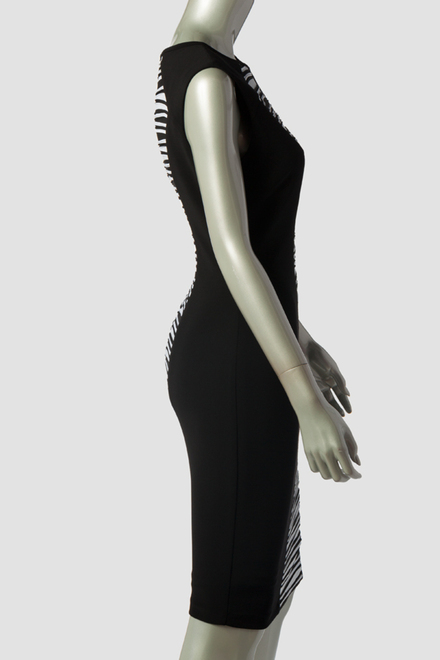 Joseph Ribkoff dress style 144936. Black/white. 2