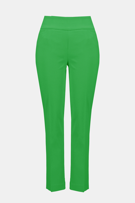 Fine-Textured Fitted Pants Style 241229. Island Green. 5