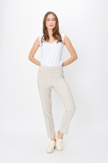 Cropped Pleated Pants Style 241231
