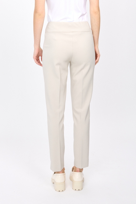 Cropped Pleated Pants Style 241231. Moonstone. 3