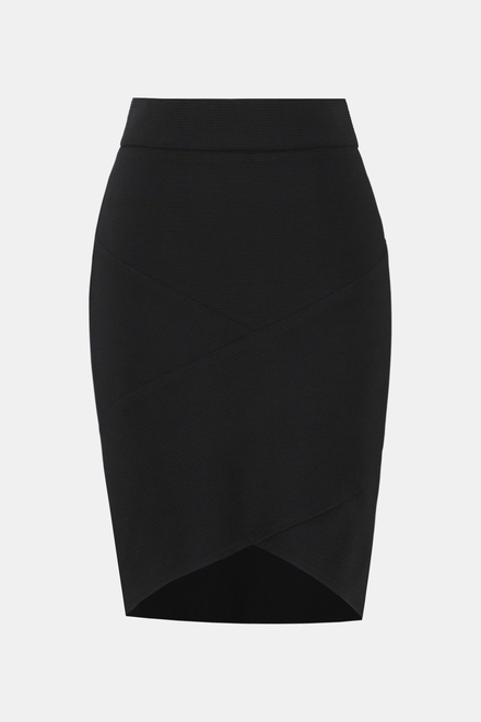 Tulip Pencil Skirt Style 241246. Black. 5