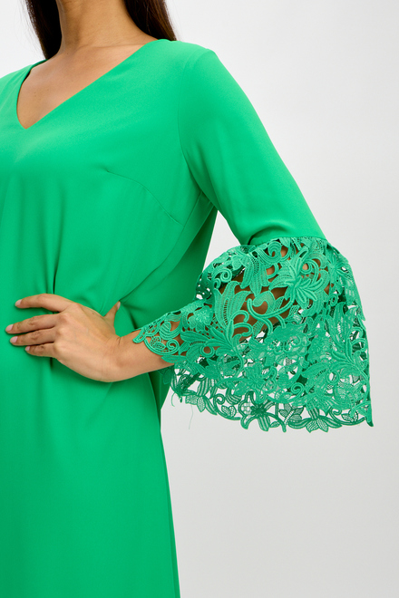Ruffle &amp; Lace Dress Style 241252. Island Green. 2