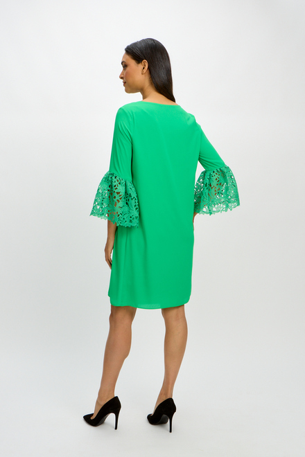 Ruffle &amp; Lace Dress Style 241252. Island Green. 3