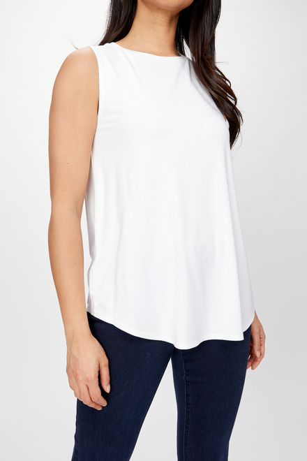 Rounded Neck Wide Tank Style 241289. Vanilla 30. 3