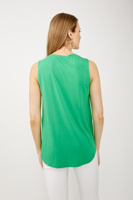Rounded Neck Wide Tank Style 241289. Island Green. 2