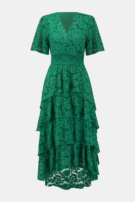 Lace &amp; Ruffle Dress Style 241759. Noble Green. 5