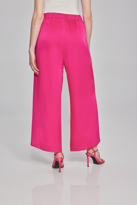 Pantalon large &agrave; pinces mod&egrave;le 241766. Shocking Pink. 2