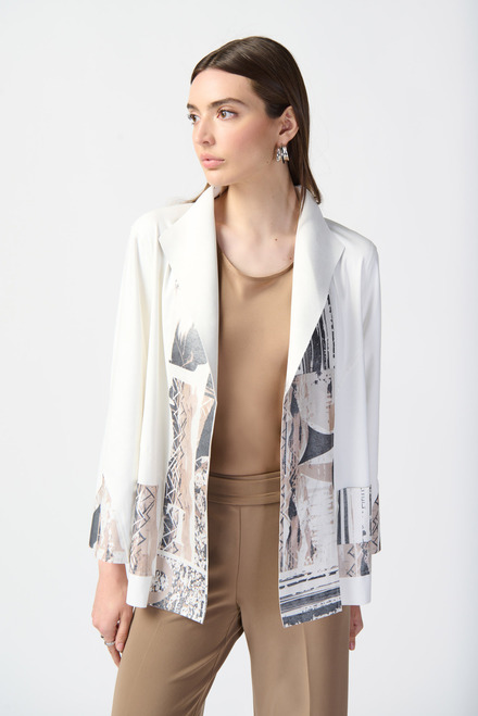 Contemporary Open Front Jacket Style 241919